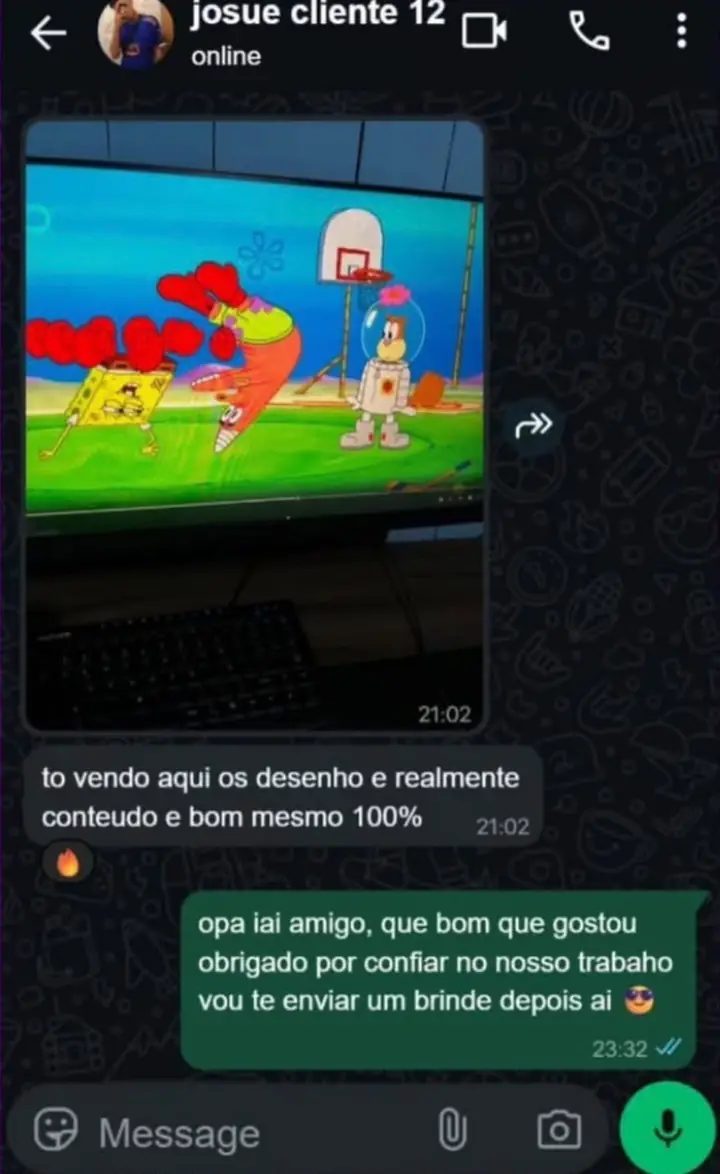 Depoimento de cliente — Print 08